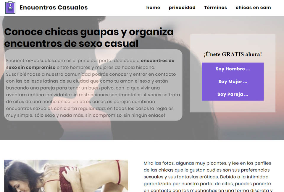 El sitio de citas encuentros-casuales.com